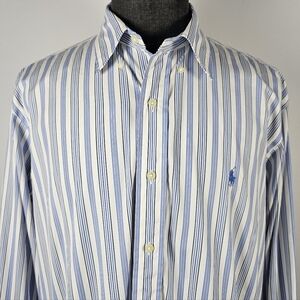 Ralph Lauren Golf Classic Fit Men's Long Sleeve Button Down Collar Pony Size XL